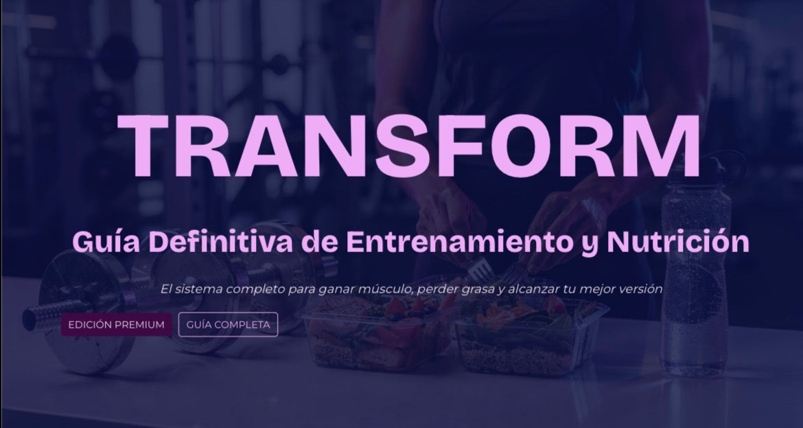 Entrenamiento y nutrición